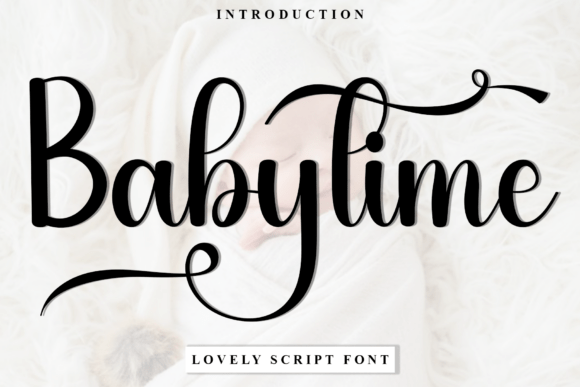 Baby Time Font: Warmth and Creativity for Digital Design