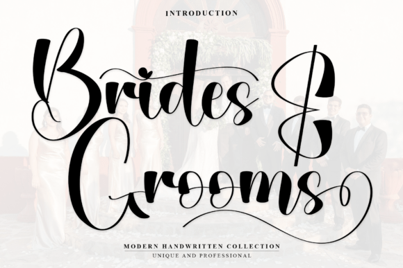 Brides Grooms: A Sweet Handwritten Font for Modern Web Design