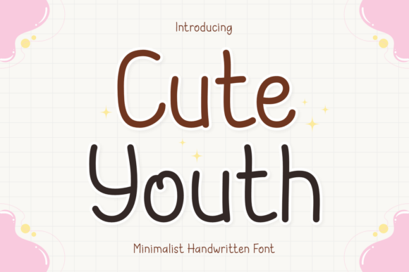 Cute Youth: A Playful Script Handwritten Font for Creative Branding