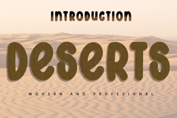 Deserts: A Delicate Handwritten Font for Editorial Elegance