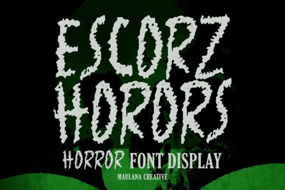Escorz Horors: A Spooky Script Font That Elevates Handmade Packaging and Printables