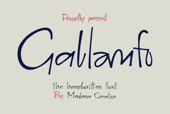 How Gallamfo Font Gave My Small Business a Handcrafted Brand Look