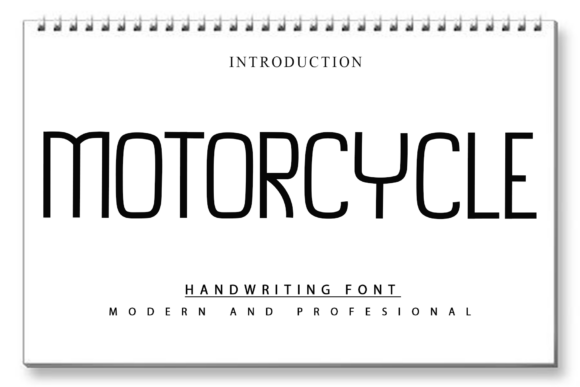Motorcycles: A Sweet Script Font for Scroll-Stopping Brand Typography