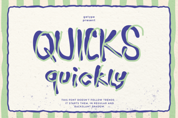 Quicks Quickly: A Playful Handwritten Font for Business Branding