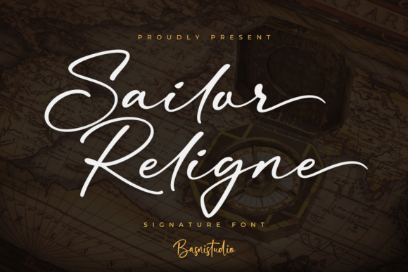 Sailor Religne: The Signature Font for Handmade Business Branding