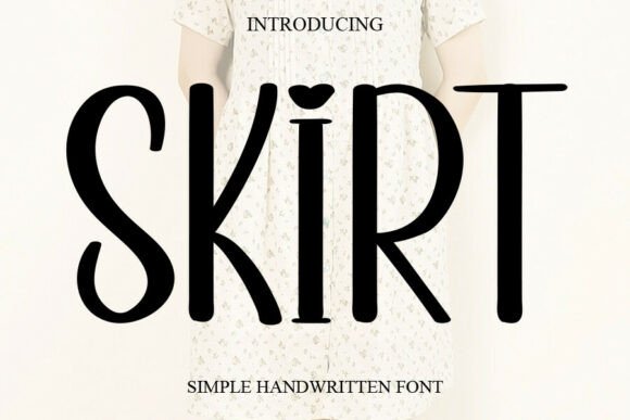Skirt: A Neat Handwritten Font for Elegant Editorial Design