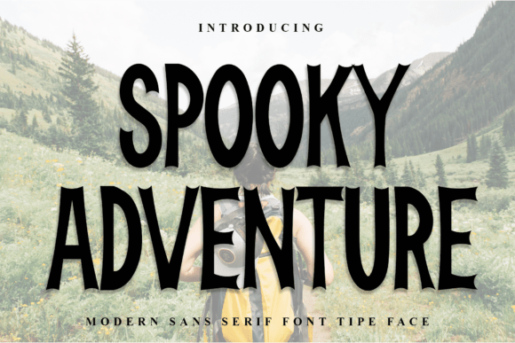 Spooky Adventure: A Casual Script Font for Creative Editorial Projects