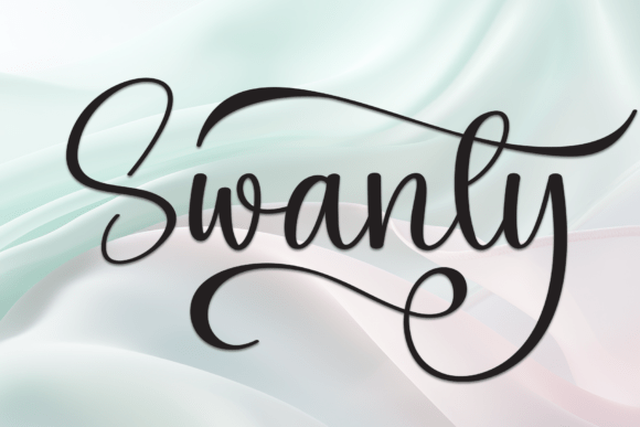 Swanty: A Handwritten Script Font for Inviting Web Designs